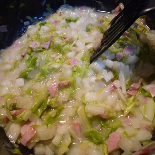 たっぷり白菜のクリーム煮